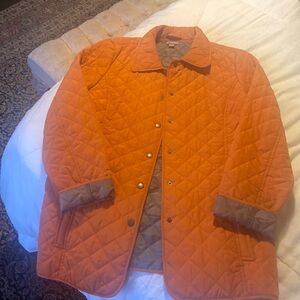 J Jill size M quilted jacket - very light weight